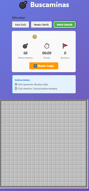 Buscaminas con React